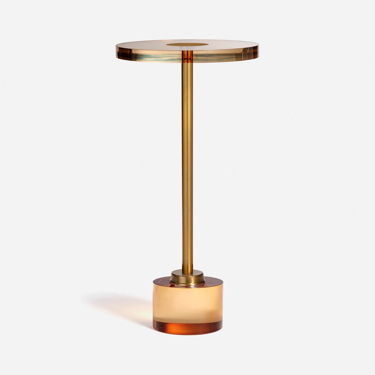 Lucio Drink Table - Caramel