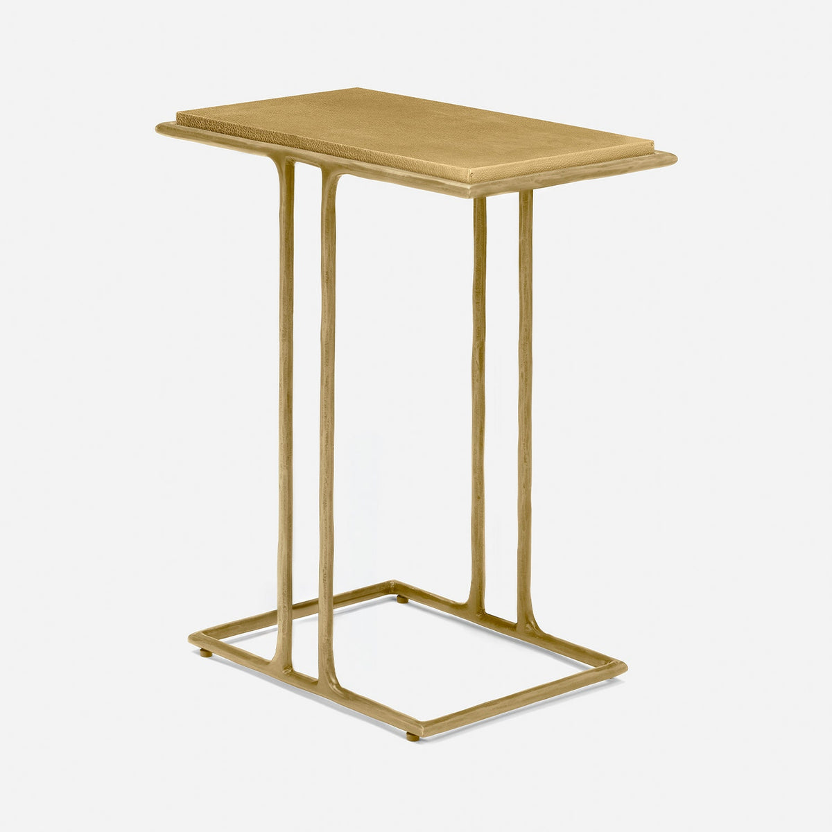 Meyer Side Table - Brass & Antiqued Gold