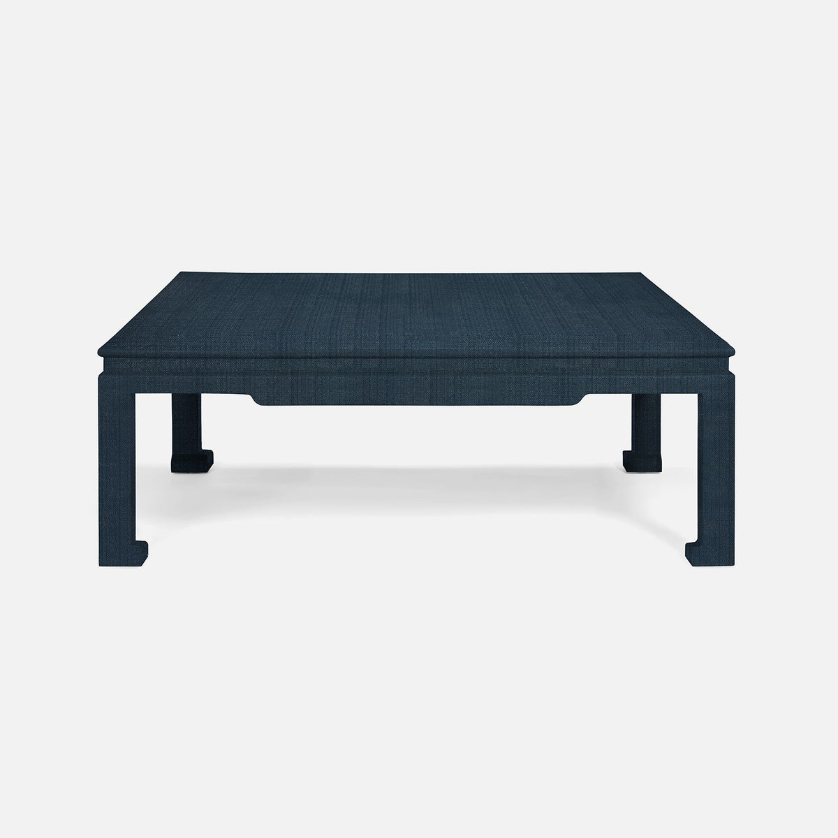 Wylder Coffee Table in Dark Navy, 48"L x 48"W x 17"H