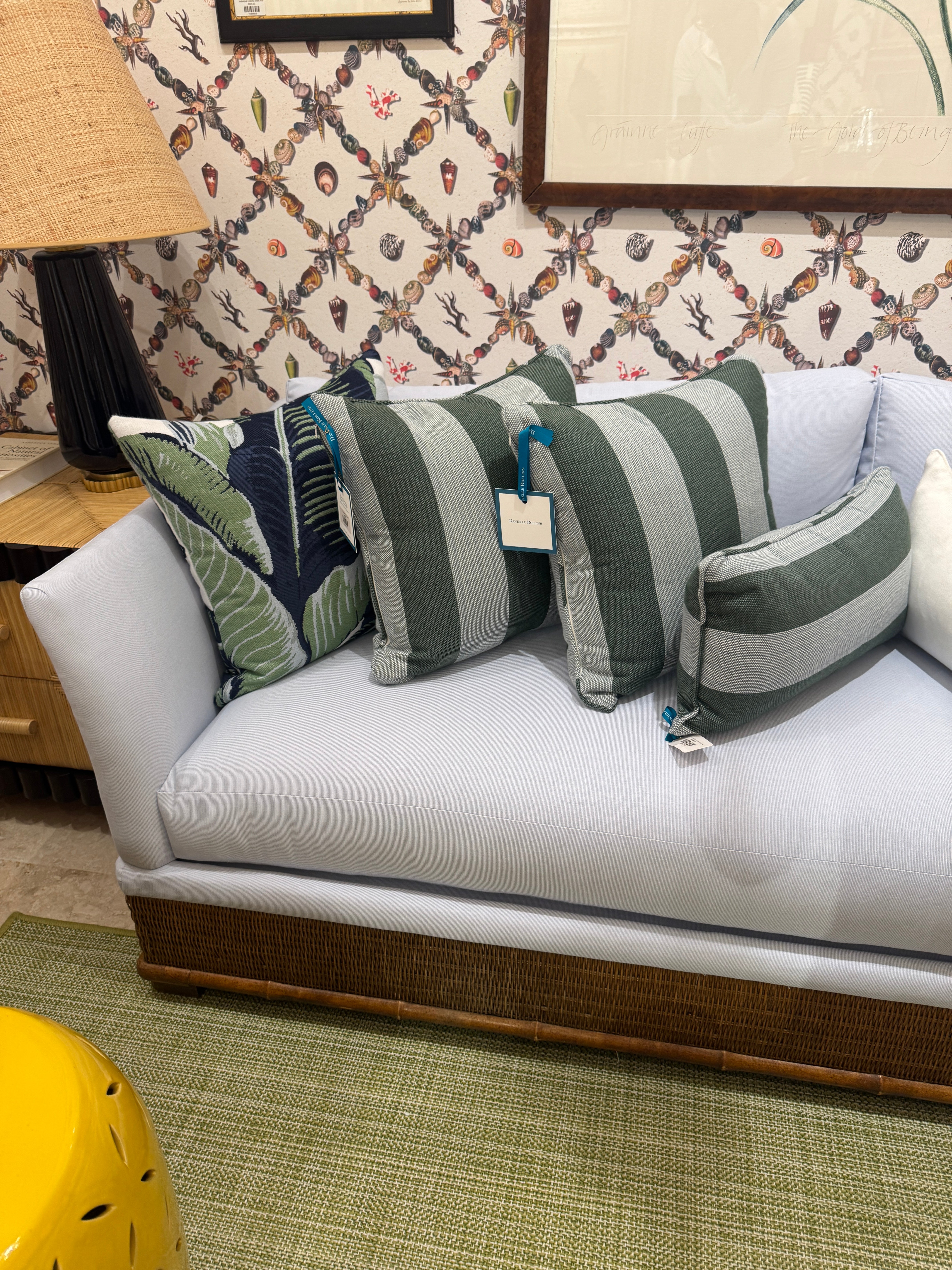 Skyline Canvas Reupholstered Sofa & Loveseat