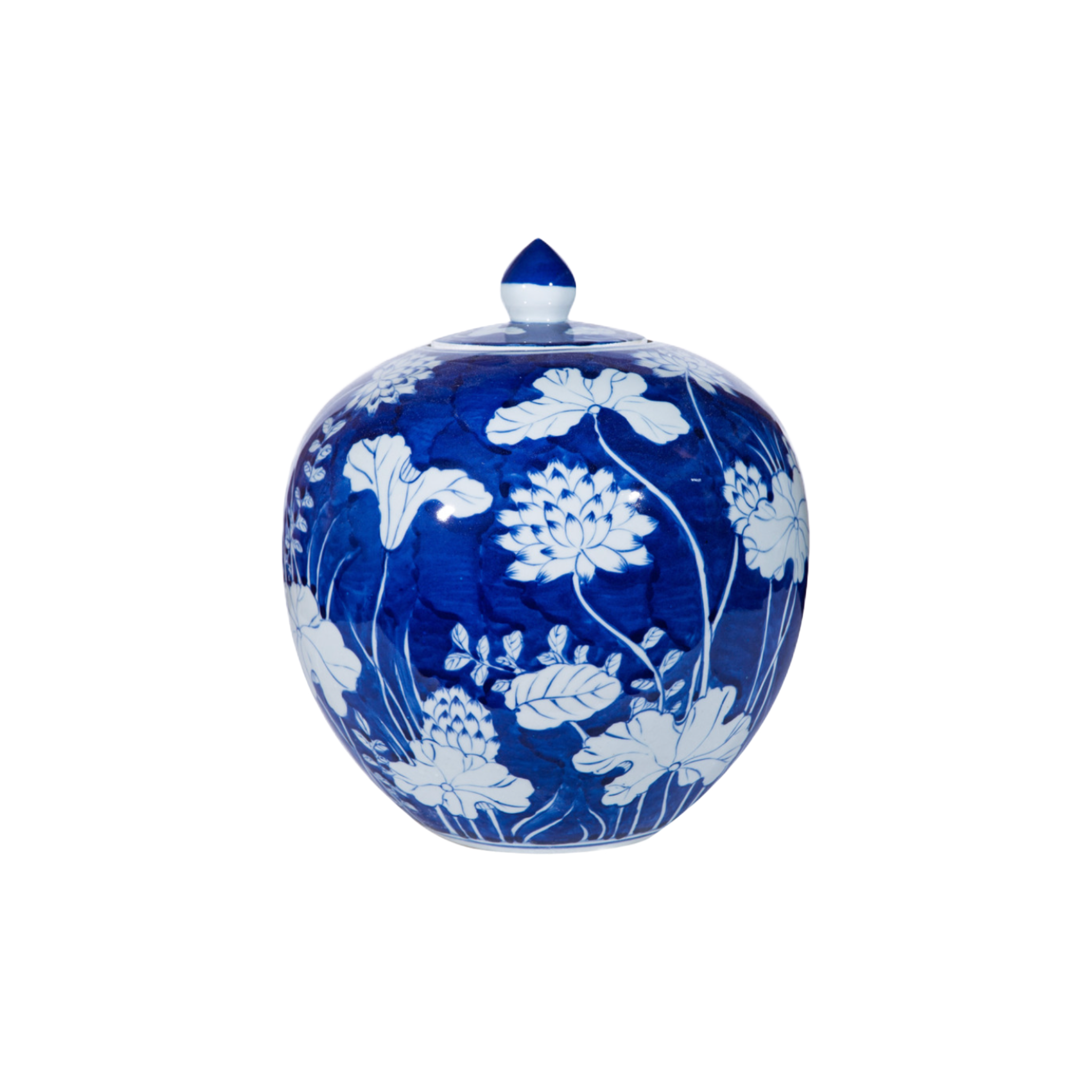 Blue Lotus Melon Jar