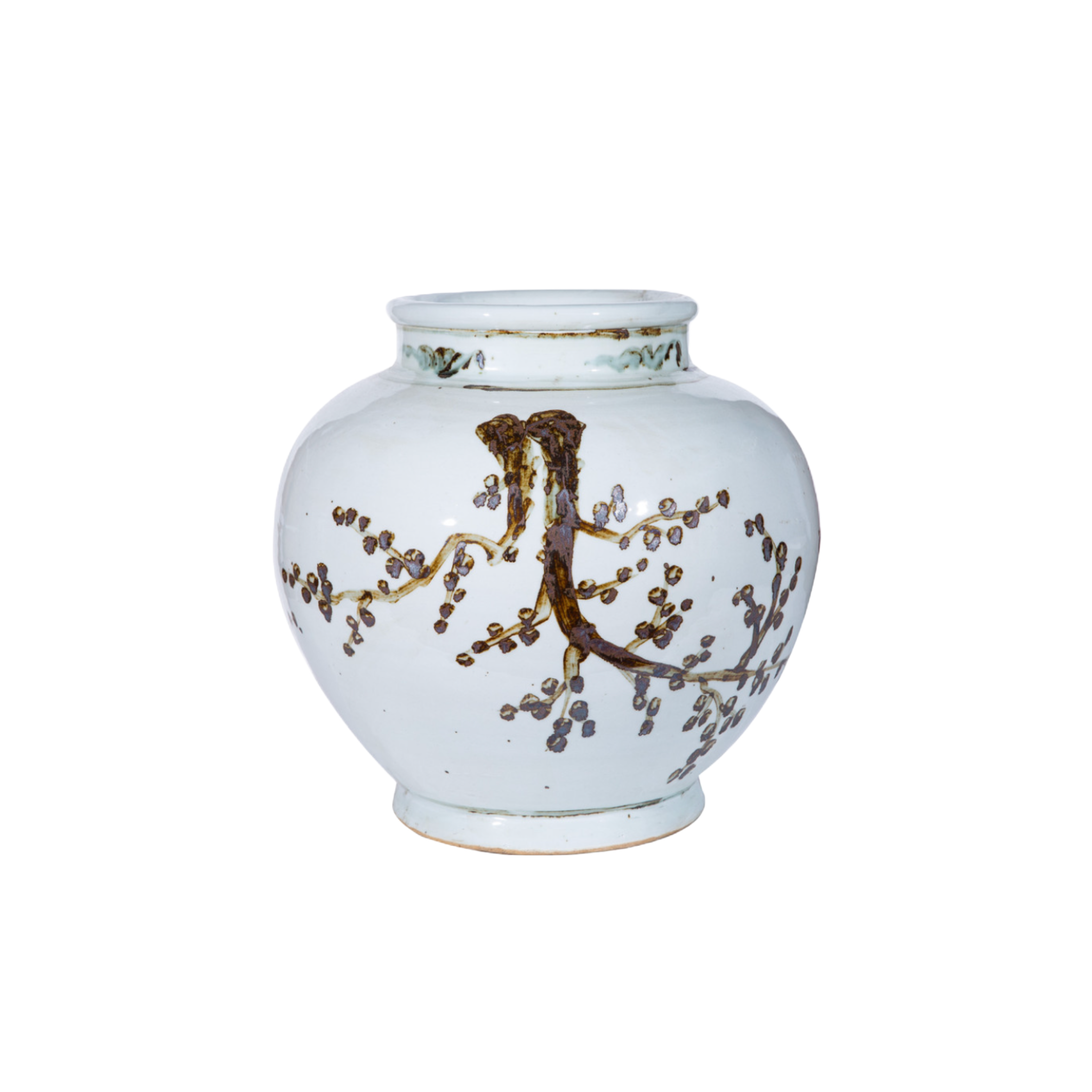 Rusty Brown Weeping Plum Jar