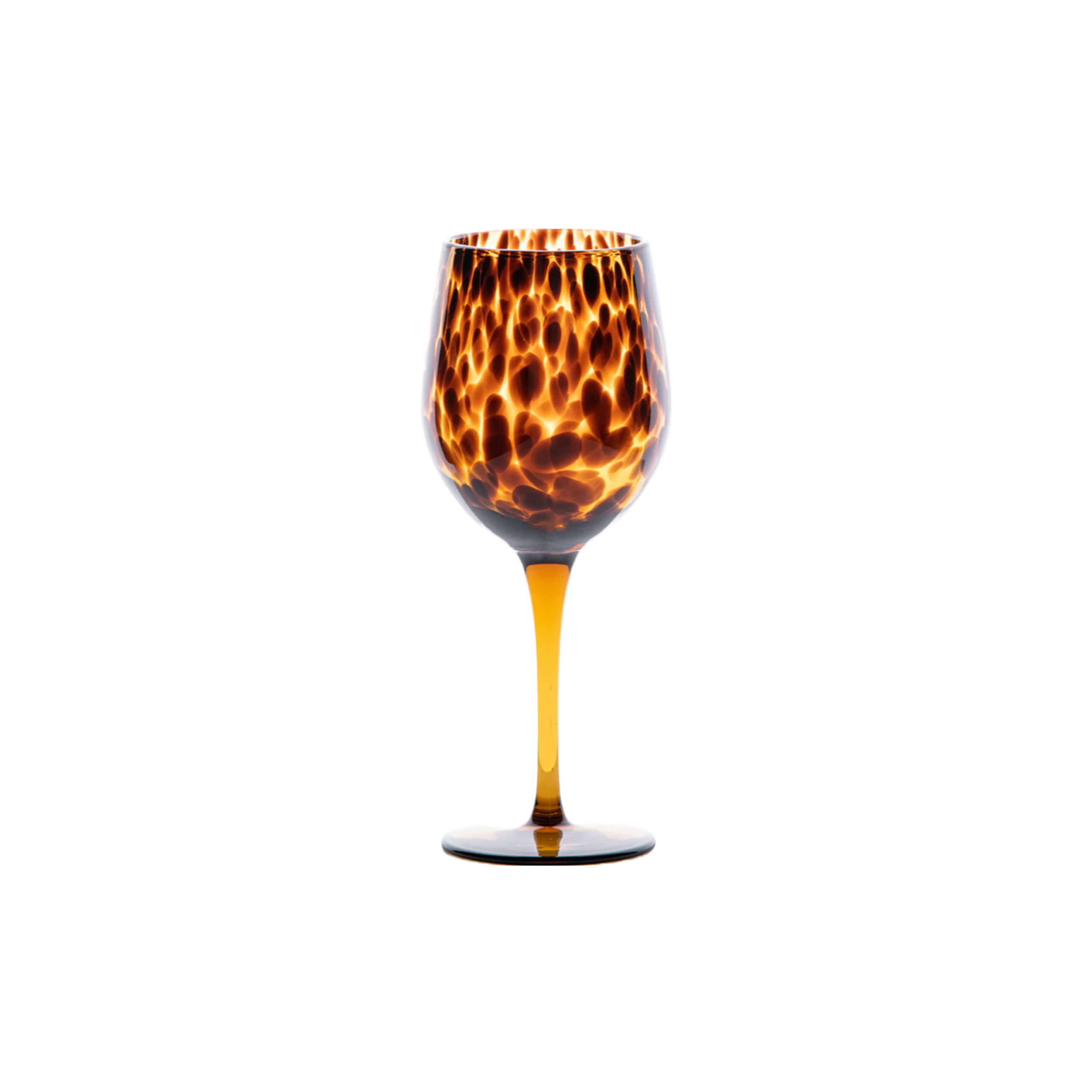 Tortoiseshell Puro Wine Glass