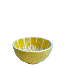 Yellow Grapefruit Bowls, Set of 4