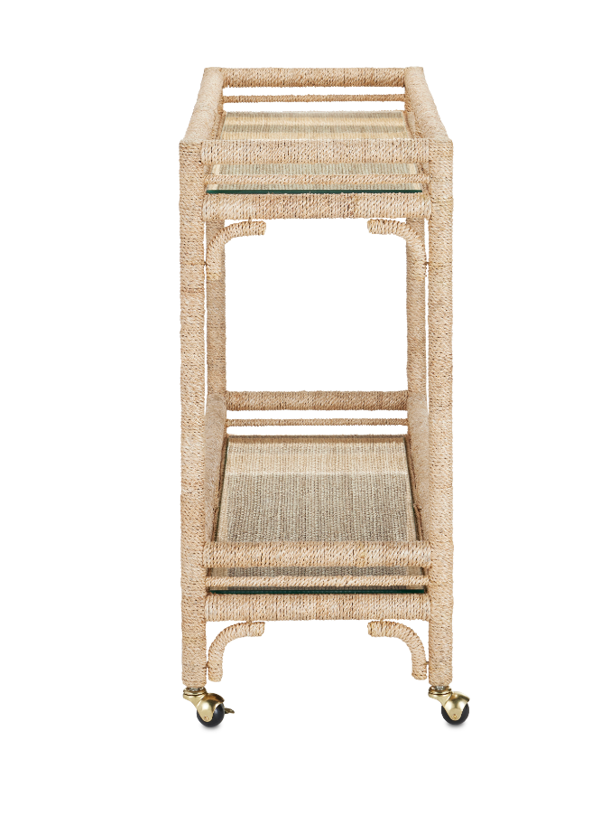 Olisa Rope Bar Cart