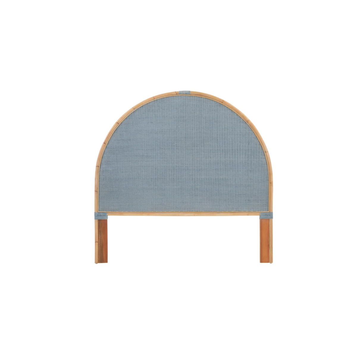 Newport Beach Headboard Color- Natural Weave Blue