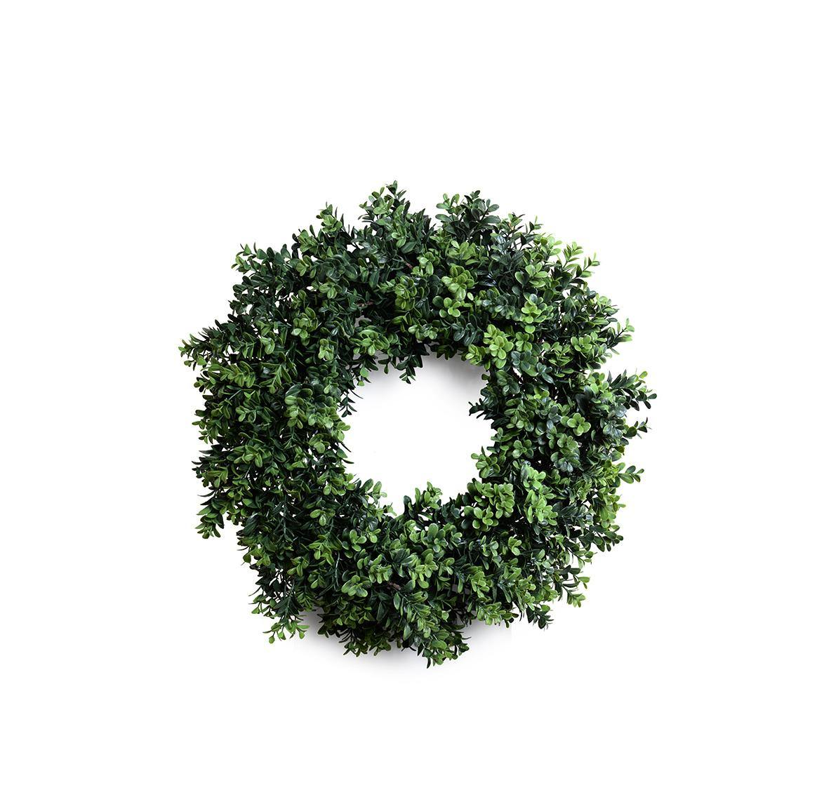 20" Enduraleaf Boxwood Shrub Wreath