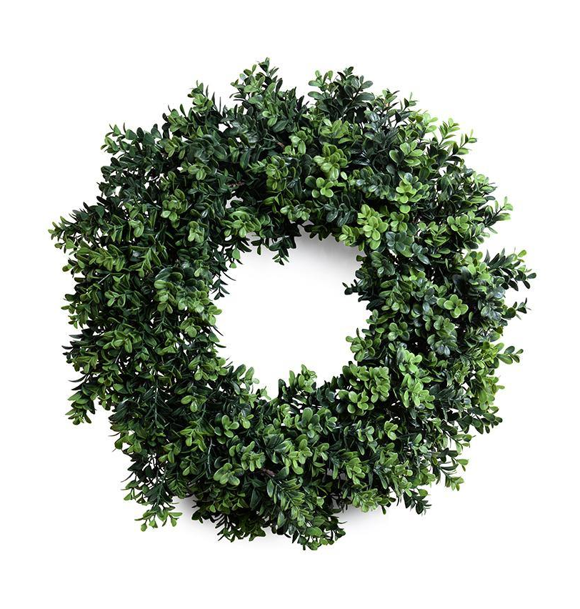 20" Enduraleaf Boxwood Shrub Wreath