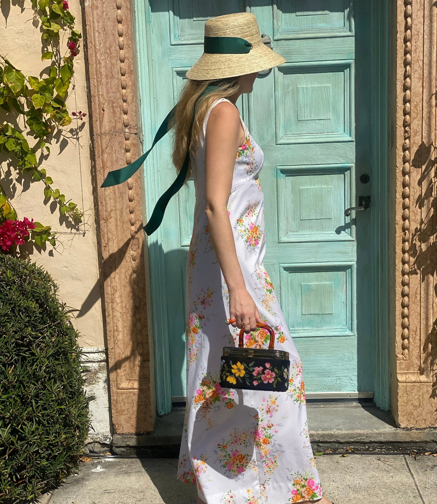 Sarah Bray Bermuda Clematis Bucket Hat