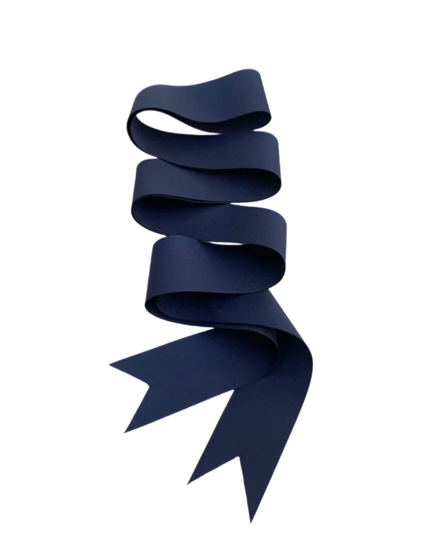 Sarah Bray Bermuda Navy Grosgrain Ribbon