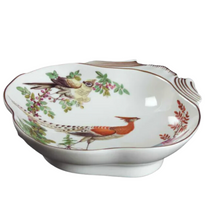 Mottahedeh Shell Shaped Dish Chelsea Birds