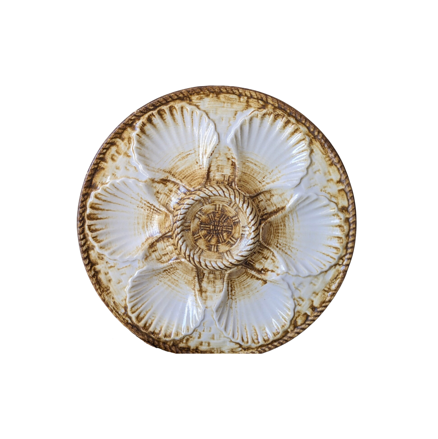 French Vintage Oyster Plate