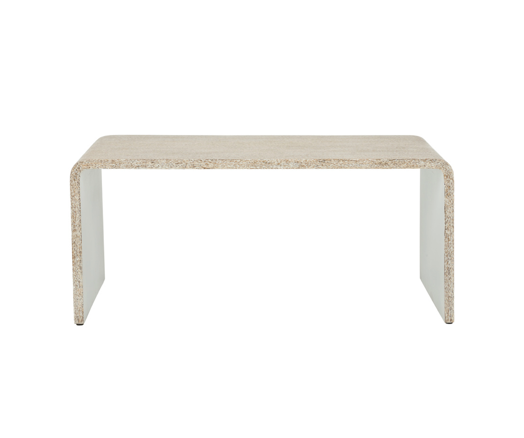 Tropical Grass Waterfall Coffee Table