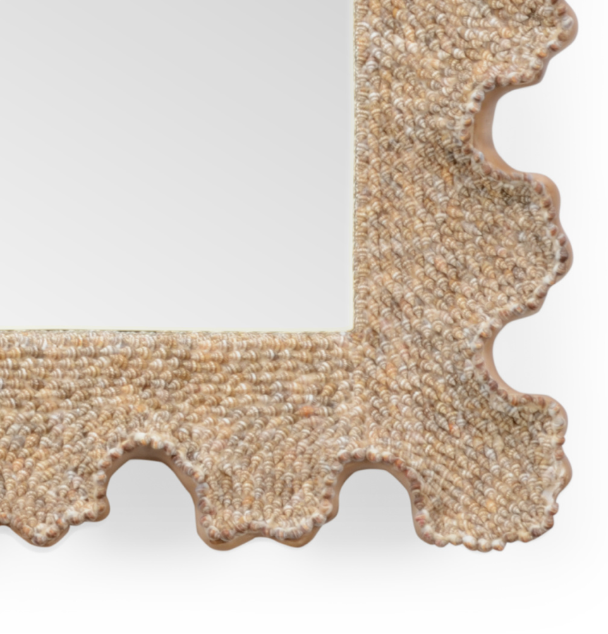 Scalloped Shell Mirror