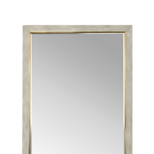 Gray Shagreen  Mirror