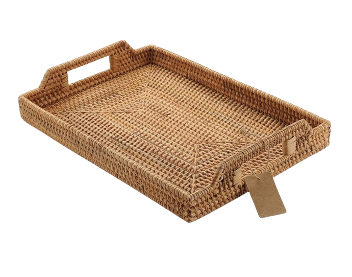 Hand Woven Rattan Serving Tray