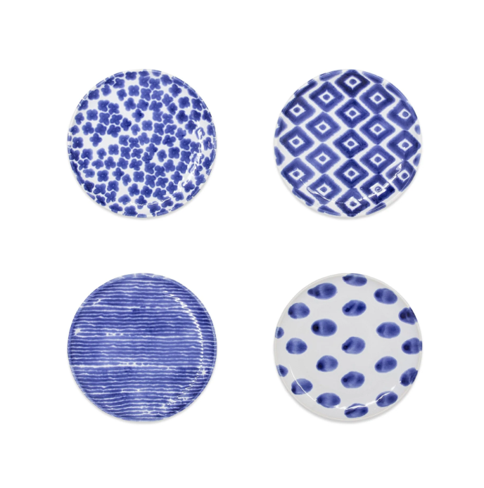 Santorini Cocktail Plate Set of 4