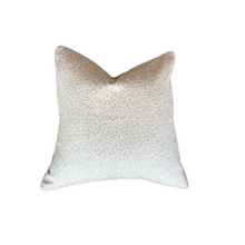 20" Manuel Canovas Sable Coral Print Pillow