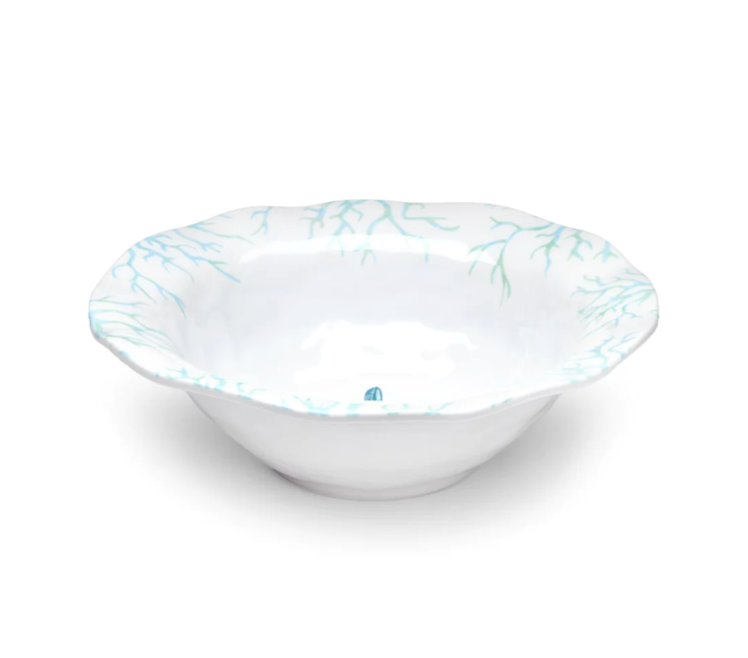 Luxury Non-Breakable Coral Serving Bowl