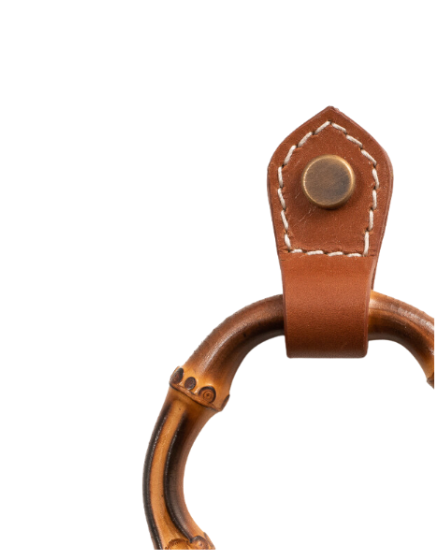 Bamboo Leather Rounded Pull