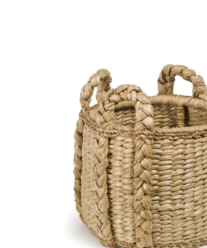 Circular Weave Handmade Basket