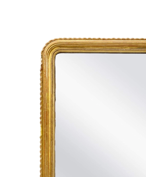 Antique Parisian Bistro Mirror