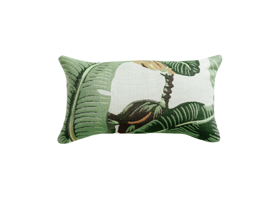 12" x 21" CW Stockwell Green Martinique® Lumbar Pillow