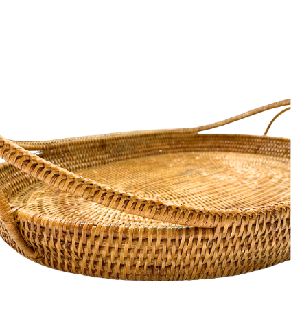 Wicker Rattan Tray