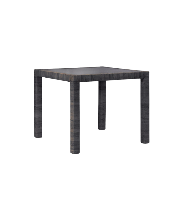 Dark Rattan Game Table