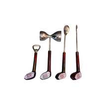 Vintage Golf Club Cocktail Bar Set