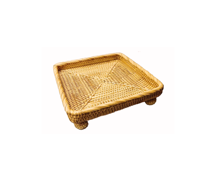 1" Wicker Serving Basket