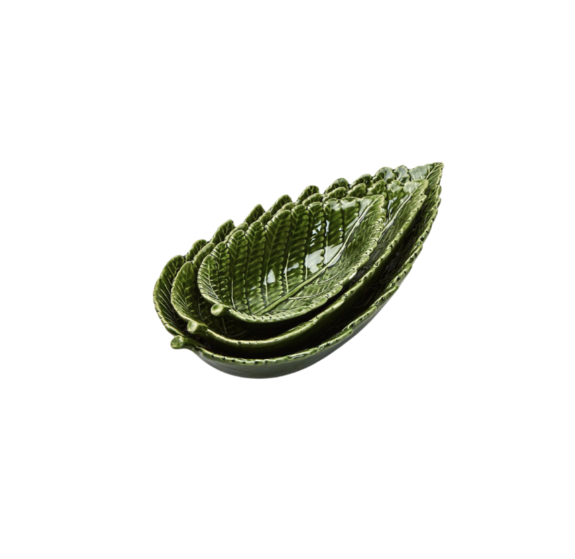 Fern Leaf Nesting Plates