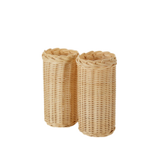 Tall Wicker Drink Sleeve