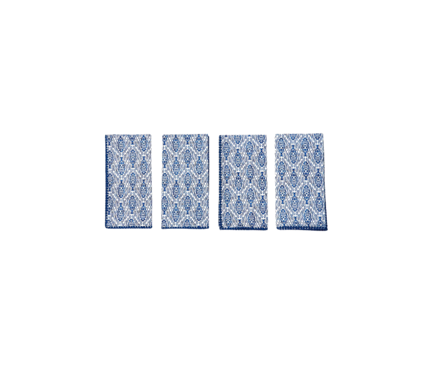 Fish Out Of Water Napkins, Set of 4