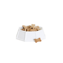 Faux Bamboo Dog Bowl