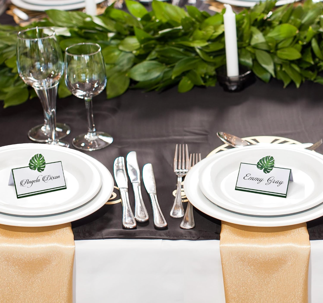 Palm Leaf Place Cards