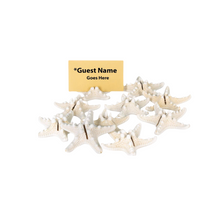 Starfish Place Card Holders, Bundle of 4