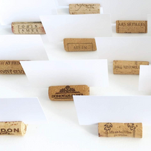 Wine Cork Place Card Holders, Set of 4