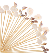 Assorted Seashell Toothpicks, 12 Pack