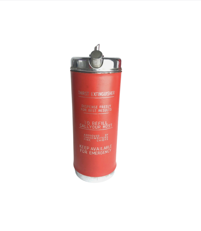 Vintage "Thirst Extinguisher" Cocktail Shaker