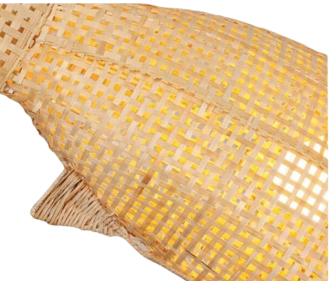 Bamboo Rattan Weave Fish Pendant Light