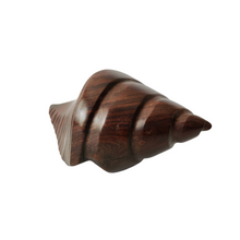 Vintage Ironwood Carved Shell