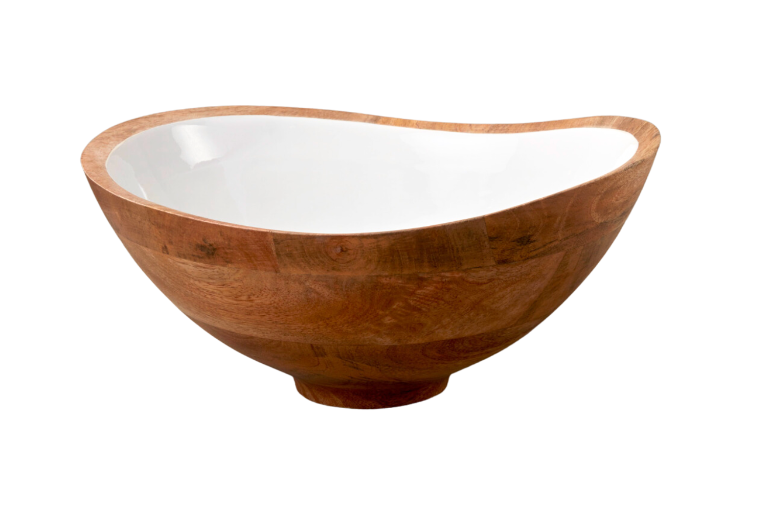 Medium Mango Wood Salad Bowl