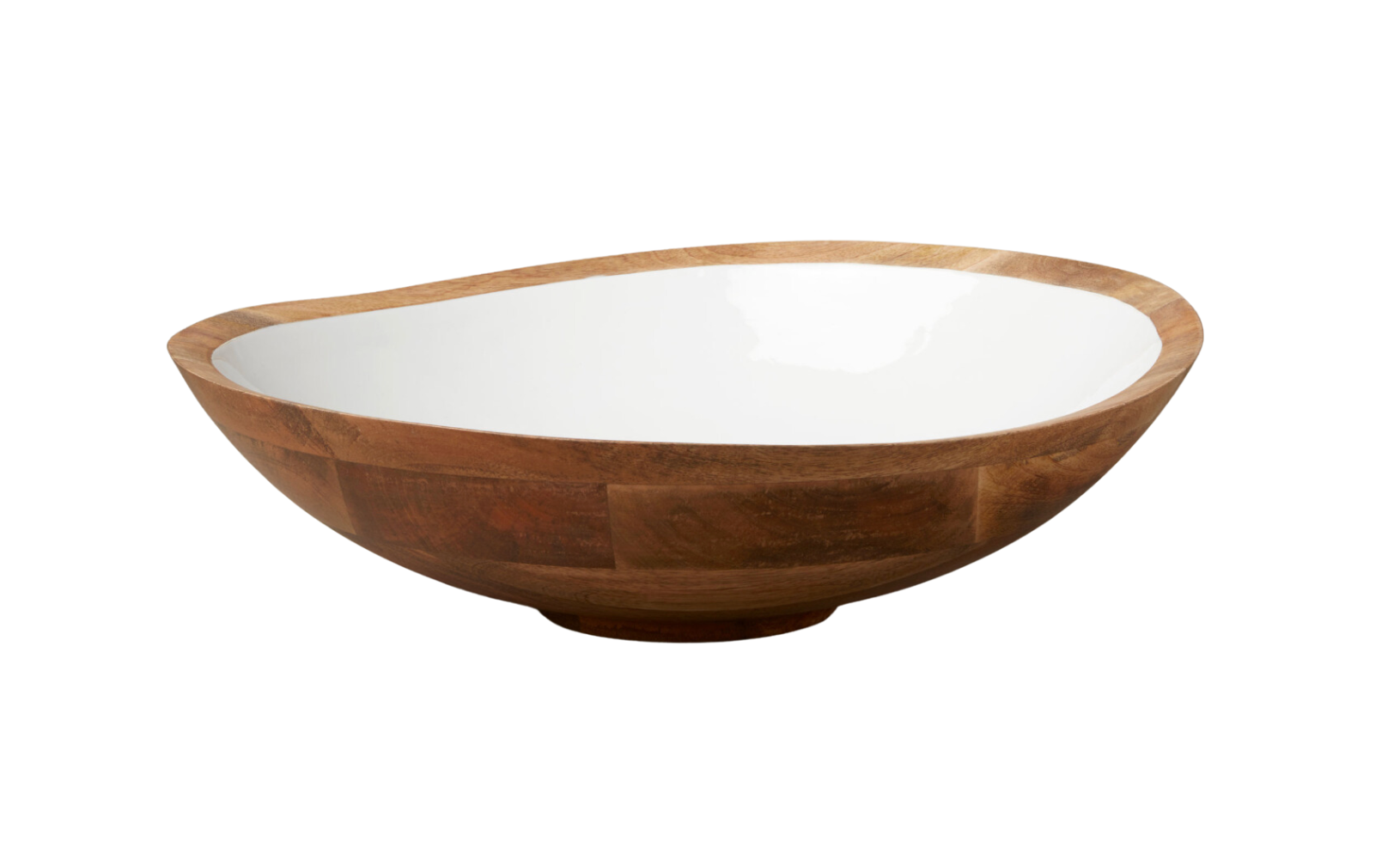 Large Mango Wood Salad Bowl