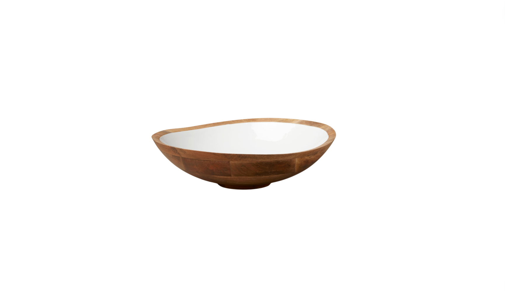 Large Mango Wood Salad Bowl