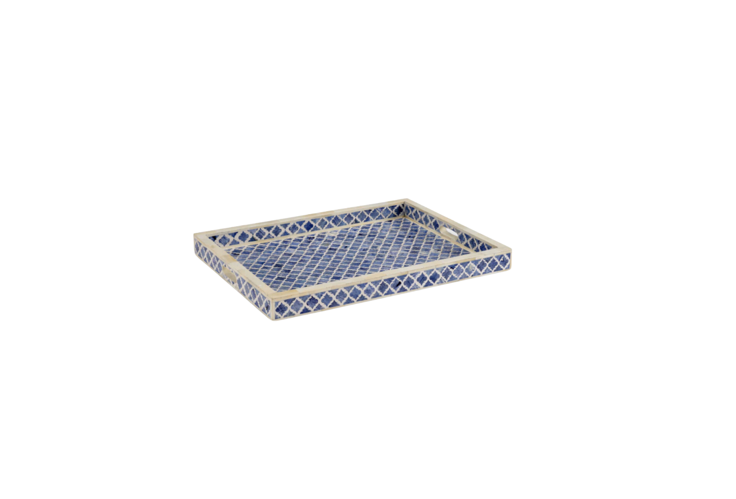 Blue & White Inlay Tray