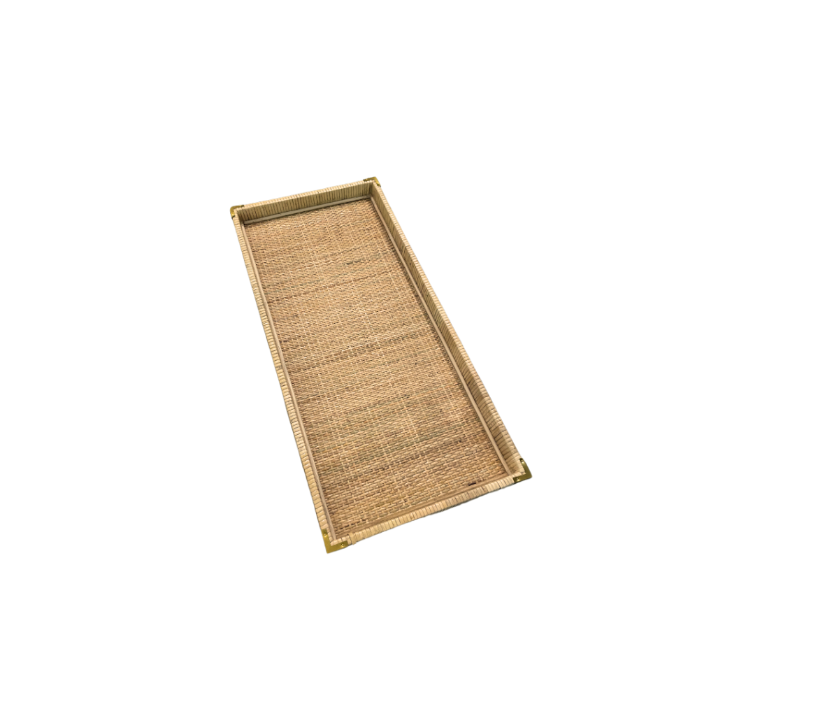 Large Rattan Tray