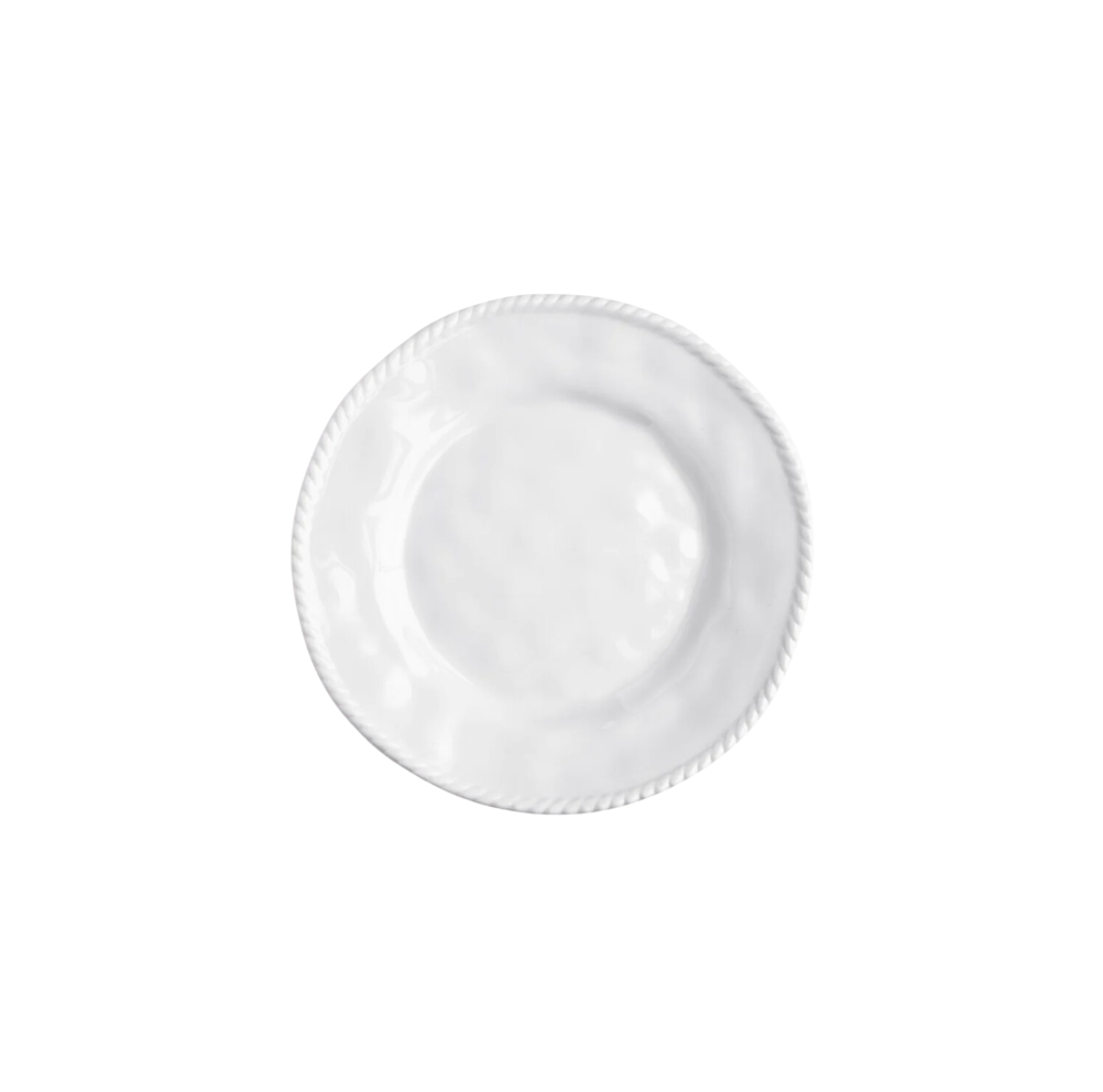 White Nautical Non-Breakable Salad Plate