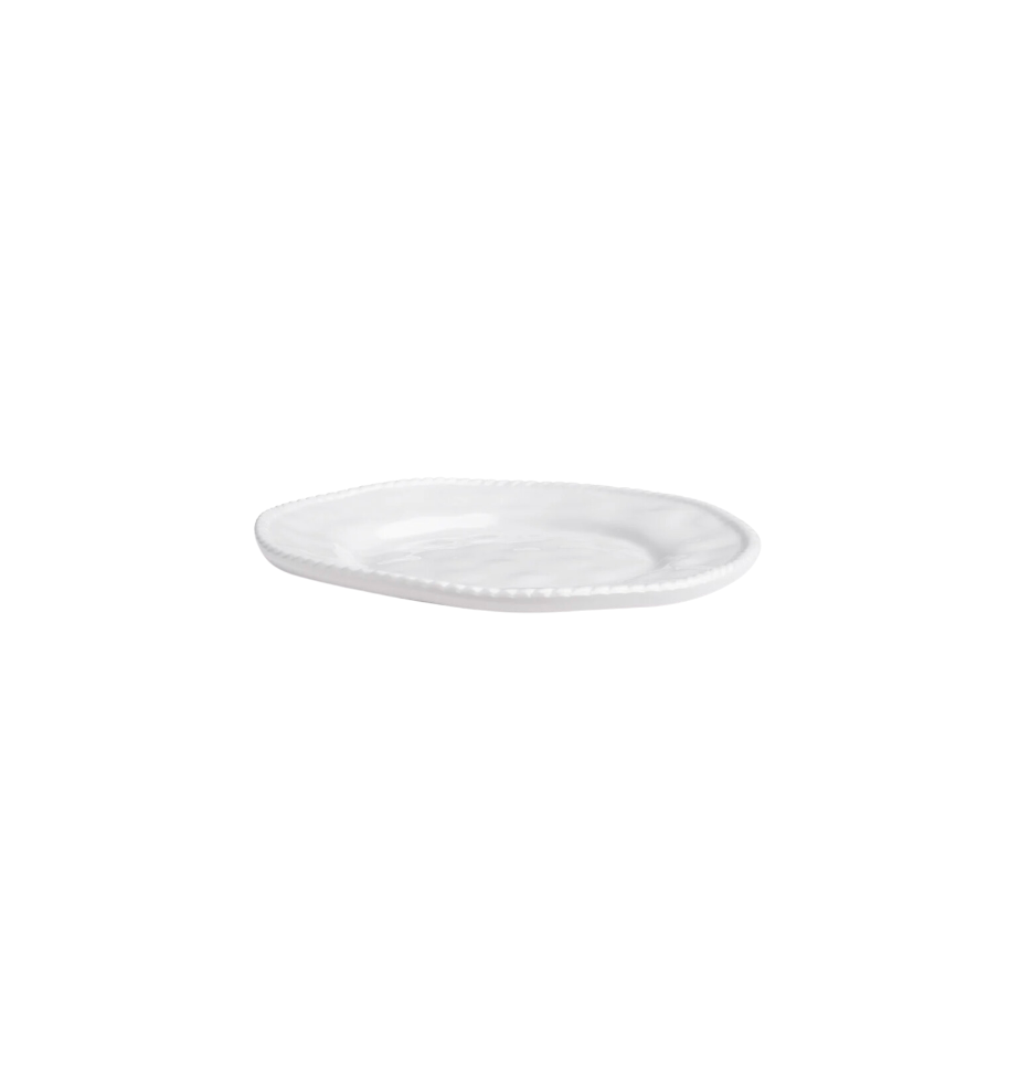 White Nautical Non-Breakable Salad Plate