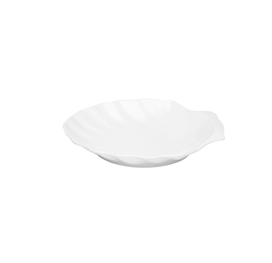 White Shell Non-Breakable Serving Platter